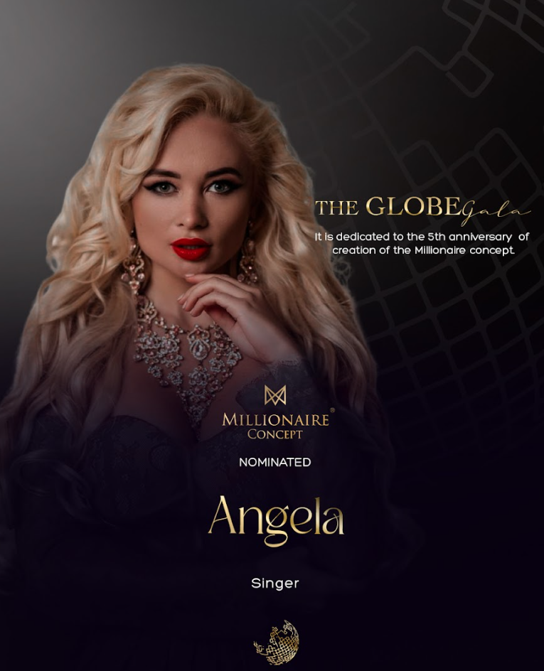 Співоча королева краси Angela представить Україну на The Globe Awards