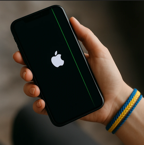 Зелена смуга на Айфоні 10. Що робити?