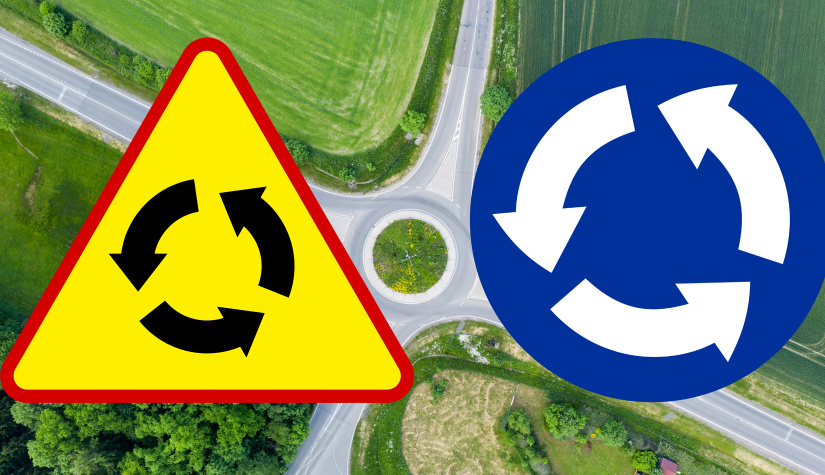 Українські водії в Польщі часто плутають знаки A-8 і C-12: штраф — до 1000 злотих