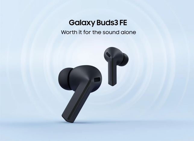 Galaxy Buds3 FE: культовий дизайн, покращений звук і вбудований Galaxy AI