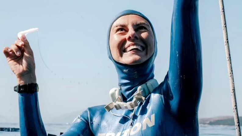 "Останні вісім рекордів — мої": фрідайверка Катерина Садурська перемогла на чемпіонаті світу та встановила новий рекорд