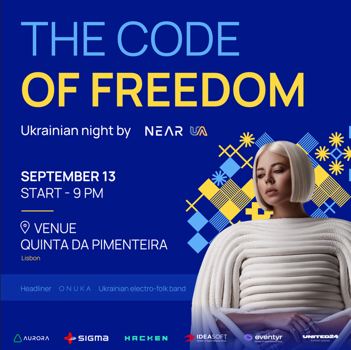 NEAR UA спільно з ONUKA збирає 20 000 євро на допомогу Україні для UNITED24 та фонду SIGMA SOFTWARE